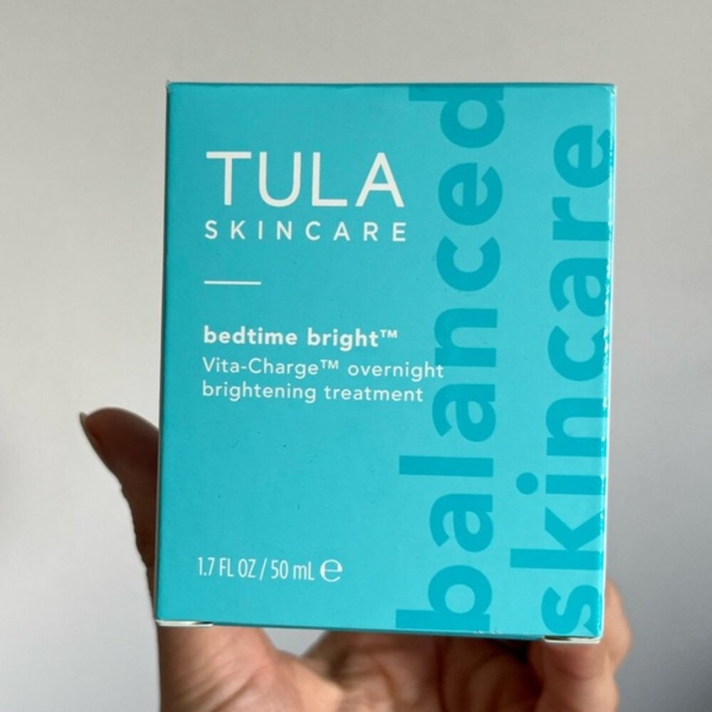🆕 TULA Skincare Bedtime Bright™ Vita-Charge™ Overnight Brightening